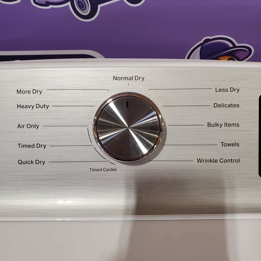 Maytag Top Load 4.8 cu ft Washer with Deep Fill and Slow-Close Glass Lid MVW6200KW - Scratch & Dent (Minor) and Maytag 7.0 cu ft Electric Dryer with Moisture Sensing and Quick Dry Cycle 16241 - MED6200KW - Scratch & Dent (Moderate)