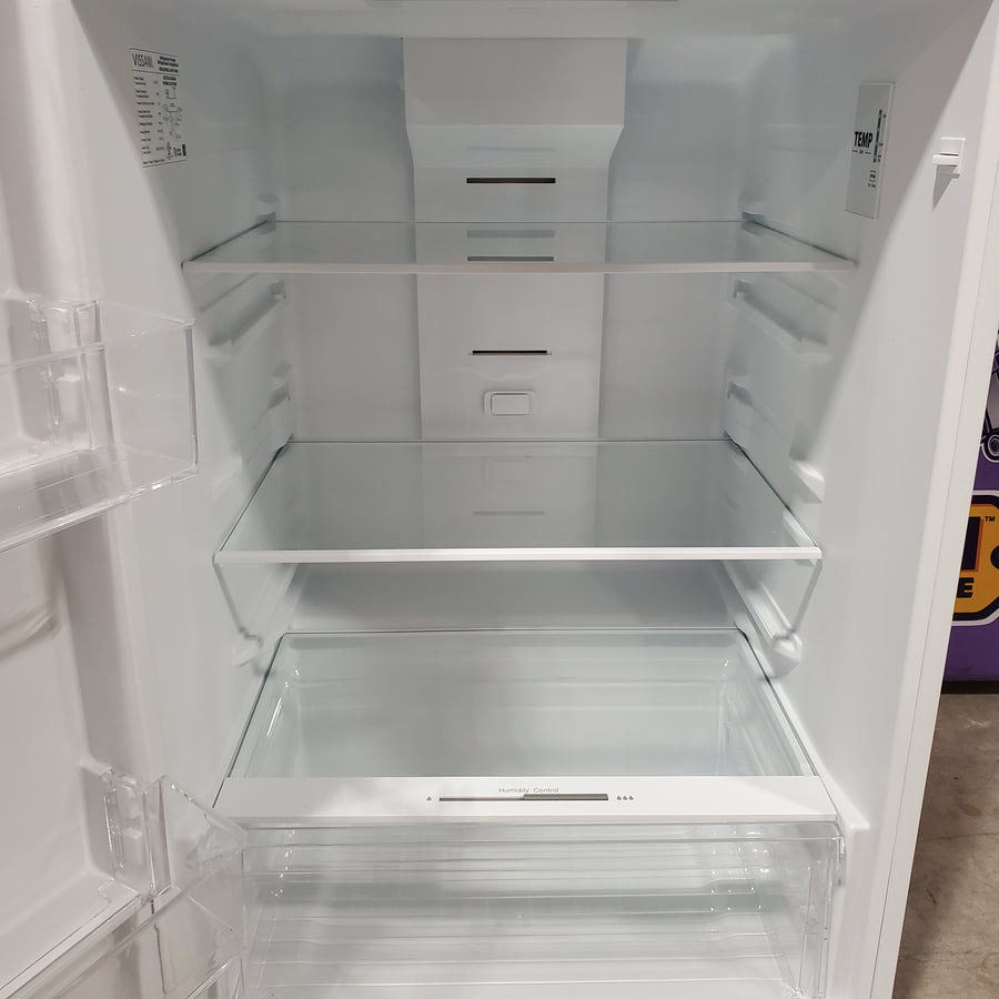 Vissani 14.2 cu. ft. Top Freezer Refrigerator in White, Garage Ready 251310SD904 - MDTF14WH5 - Scratch & Dent (Minor)