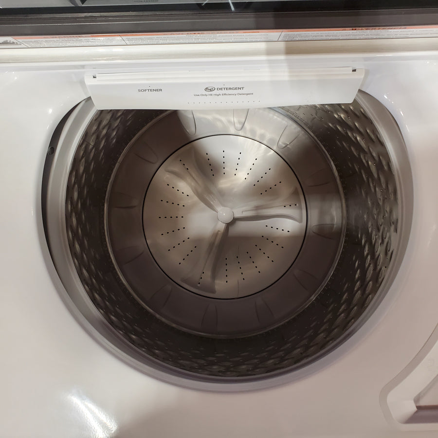 Maytag Top Load 4.8 cu ft Washer with Deep Fill and Slow-Close Glass Lid MVW6200KW - Scratch & Dent (Moderate) and Maytag 7.0 cu. ft Top Load Electric Dryer with Moisture Sensing 16227 - MGD6200KW - Scratch and Dent (Minor)