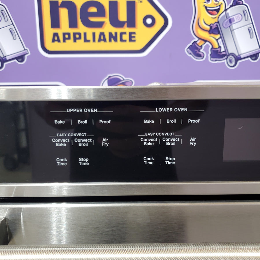 KitchenAid 30 inch Double Electric Wall Oven with Air Fry Self-cleaning in Stainless Steel KOED530PSS - Scratch & Dent (Minor)