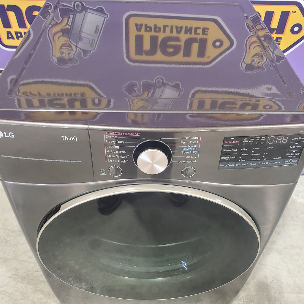 LG Smart Front Load 4.5 Cu. Ft. Washer with TurboWash 360 Technology WM4000HBA - New in Box and LG Smart Wi-Fi Enabled Front Load Electric 7.4 Cu. Ft. Dryer with TurboSteam and Built-In Intelligence 16070 - DLEX4000B - Scratch & Dent (Minor)
