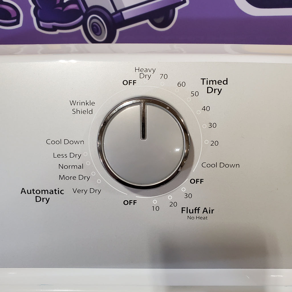 Pictures of Whirlpool 7.0 cu. ft. Top Load Gas Dryer with AutoDry™ Drying System with Wrinkle Shield™ Option 30132SD67 - WGD4950HW - Scratch & Dent (Moderate) - Neu Appliance Outlet - Discount Appliance Outlet in Austin, Tx
