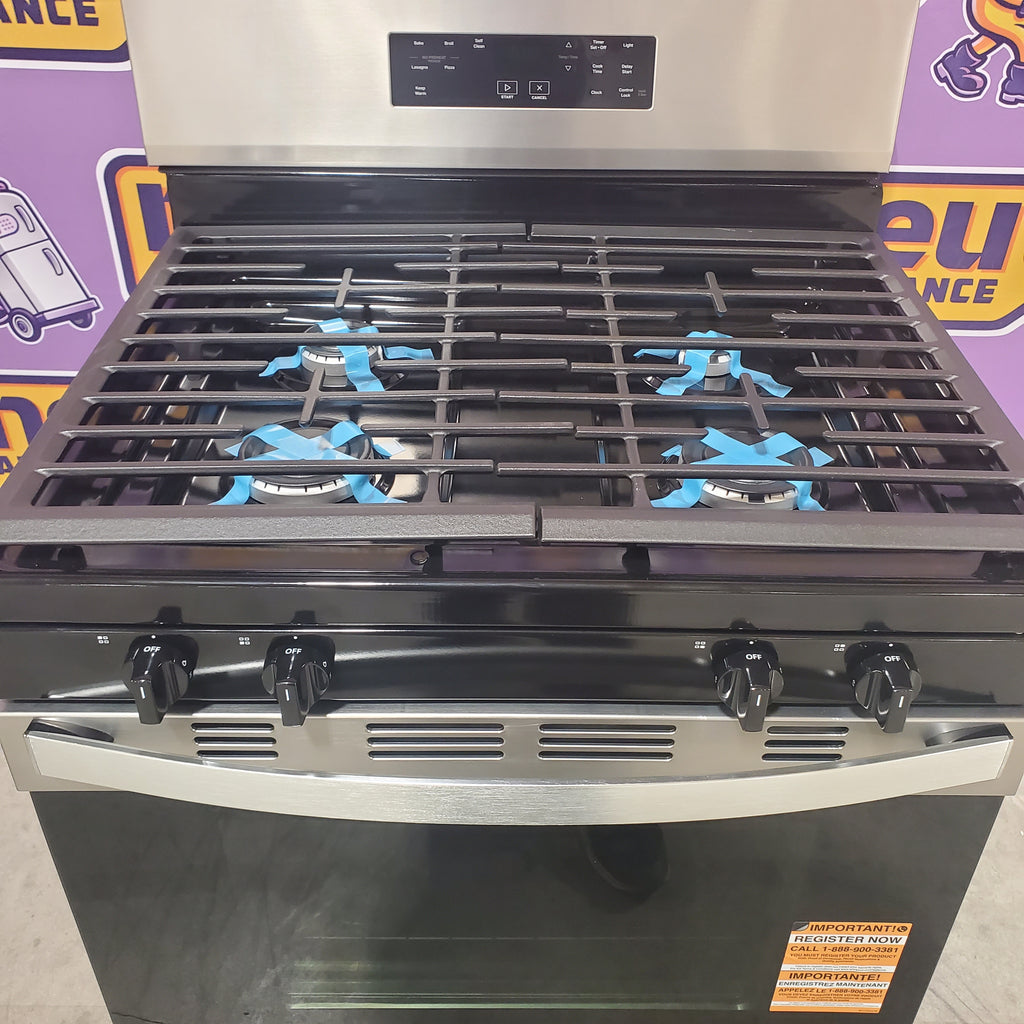 Pictures of Whirlpool Self Clean Gas Range with No Preheat Mode WFGS3530RS - Scratch & Dent (Minor) - Neu Appliance Outlet - Discount Appliance Outlet in Austin, Tx