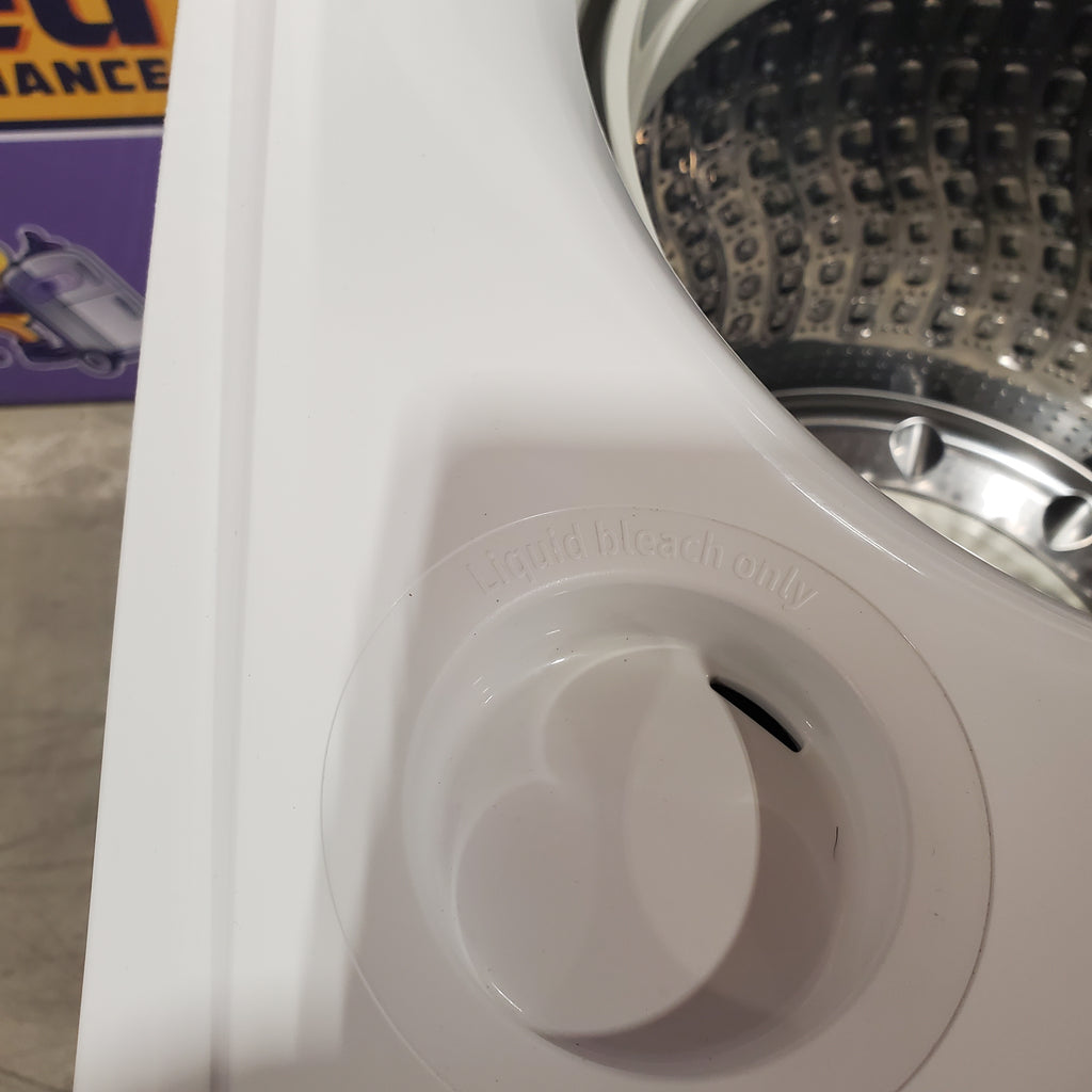 Pictures of Samsung Top Load 5.0 Cu. Ft. Washer with Super Speed in White 1CR04026 - WA50R5400AW - Certified Refurbished - Neu Appliance Outlet - Discount Appliance Outlet in Austin, Tx