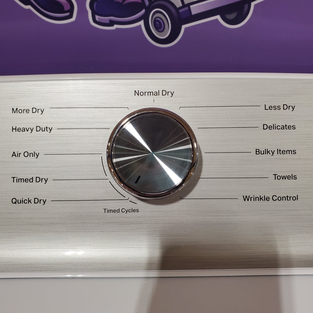 Pictures of Maytag Top Load 4.8 cu ft Washer with Deep Fill and Slow-Close Glass Lid MVW6200KW - Scratch & Dent (Minor) and Maytag 7.0 cu ft Electric Dryer with Moisture Sensing and Quick Dry Cycle 16160 - MED6200KW - Scratch & Dent (Minor) - Neu Appliance Outlet - Discount Appliance Outlet in Austin, Tx