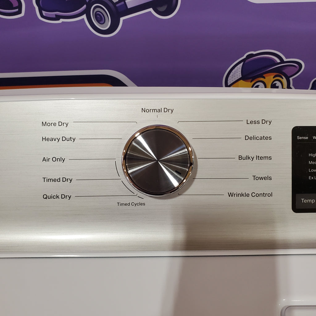 Pictures of Maytag 7.0 cu ft Electric Dryer with Moisture Sensing and Quick Dry Cycle 30132SD70 - MED6200KW - Scratch & Dent (Moderate) - Neu Appliance Outlet - Discount Appliance Outlet in Austin, Tx