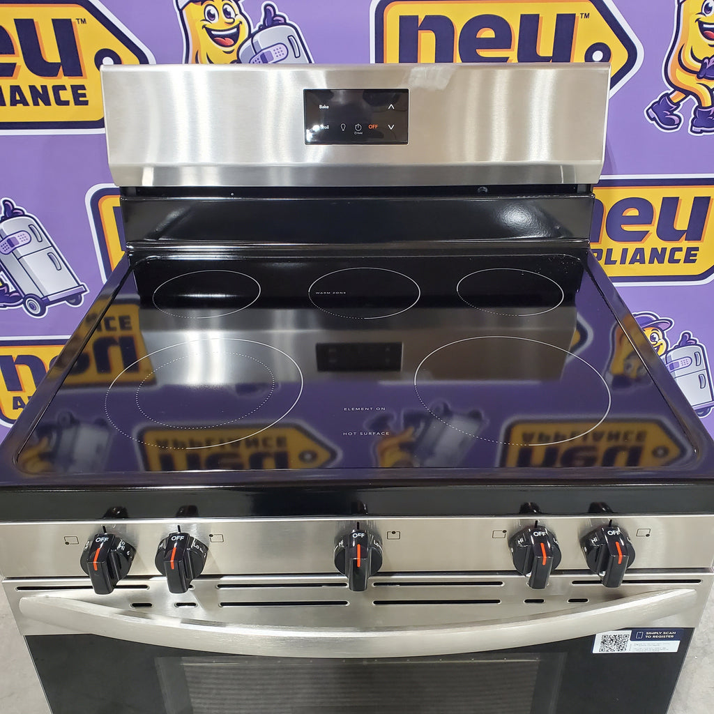 Frigidaire 30" 5 Burner Element Electric Range 25SD077 - FCRE3052BS - Open Box