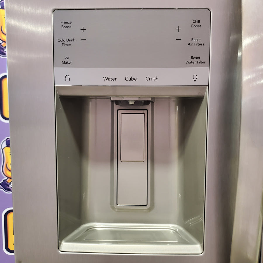 Frigidaire Gallery Smudge Proof Stainless Steel 26 Cu. Ft. Side by Side Refrigerator with Bright LED Lighting 31134SD198 - GRSS2652AF - Scratch & Dent (Major)