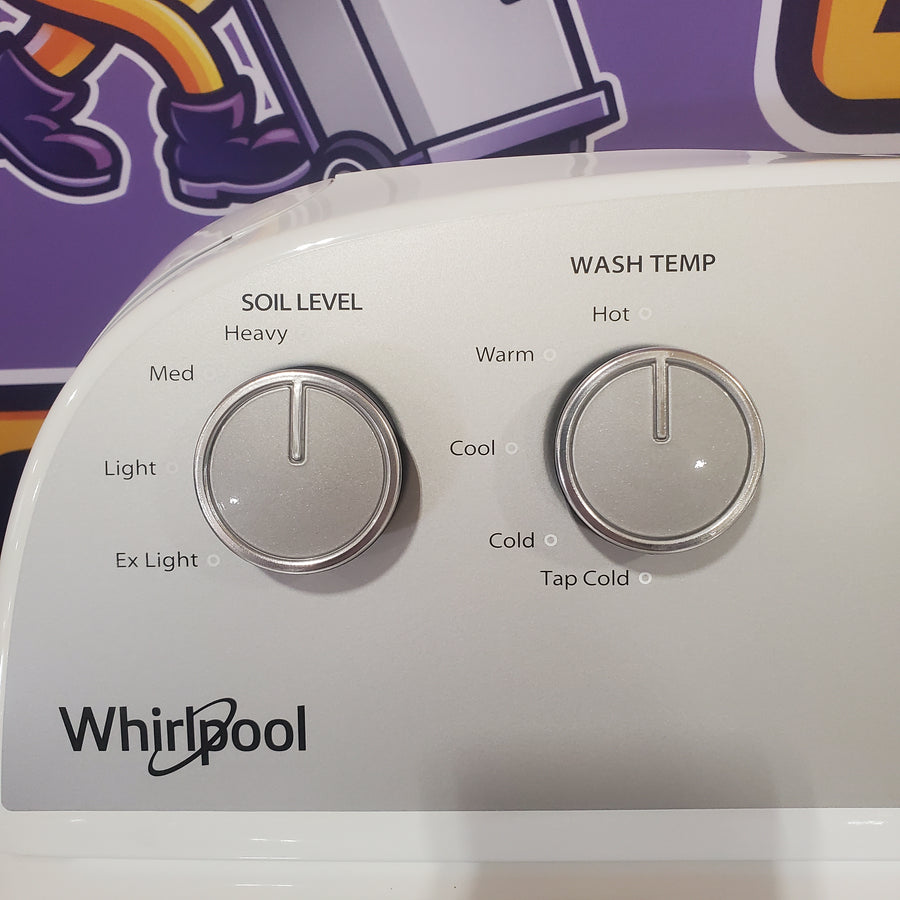 Whirlpool Top Load 3.8 Cu. Ft. Washer with Soaking Cycles 30133SD158 - WTW4955HW - Scratch & Dent (Minor)