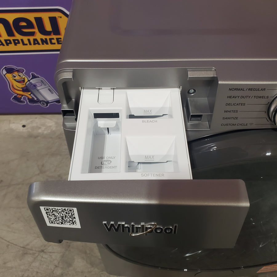 Whirlpool 4.5 cu. ft. Smart Front Load ENERGY STAR® Washer with FreshFlow™ Vent System 3SD645 - WFW5720RR - Scratch & Dent (Minor)