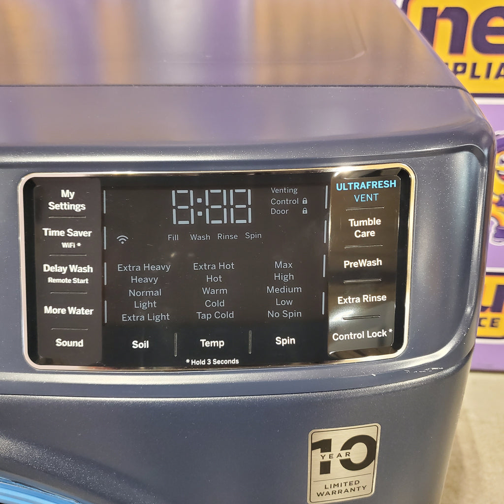 Pictures of GE® ENERGY STAR® 4.8 cu. ft. Capacity Smart Front Load Washer with UltraFresh Vent System with OdorBlock™ and Sanitize w/ Oxi 251315SD1157 - GFW550SPRRS - Scratch & Dent (Major) - Neu Appliance Outlet - Discount Appliance Outlet in Austin, Tx
