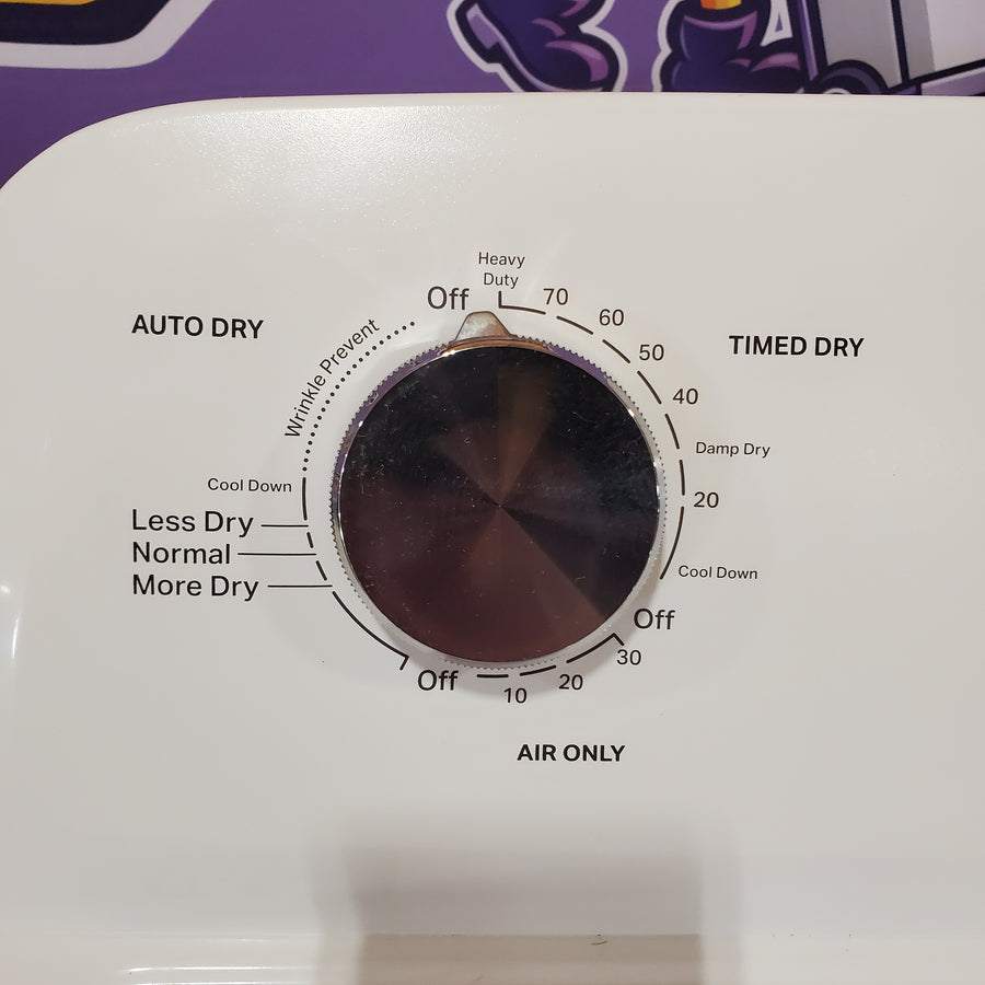 Maytag Top Load Style Electric Wrinkle Prevent 7.0 cu. ft. Dryer with Auto Dry 22133SD198 - MED4005SW - Scratch & Dent (Minor)