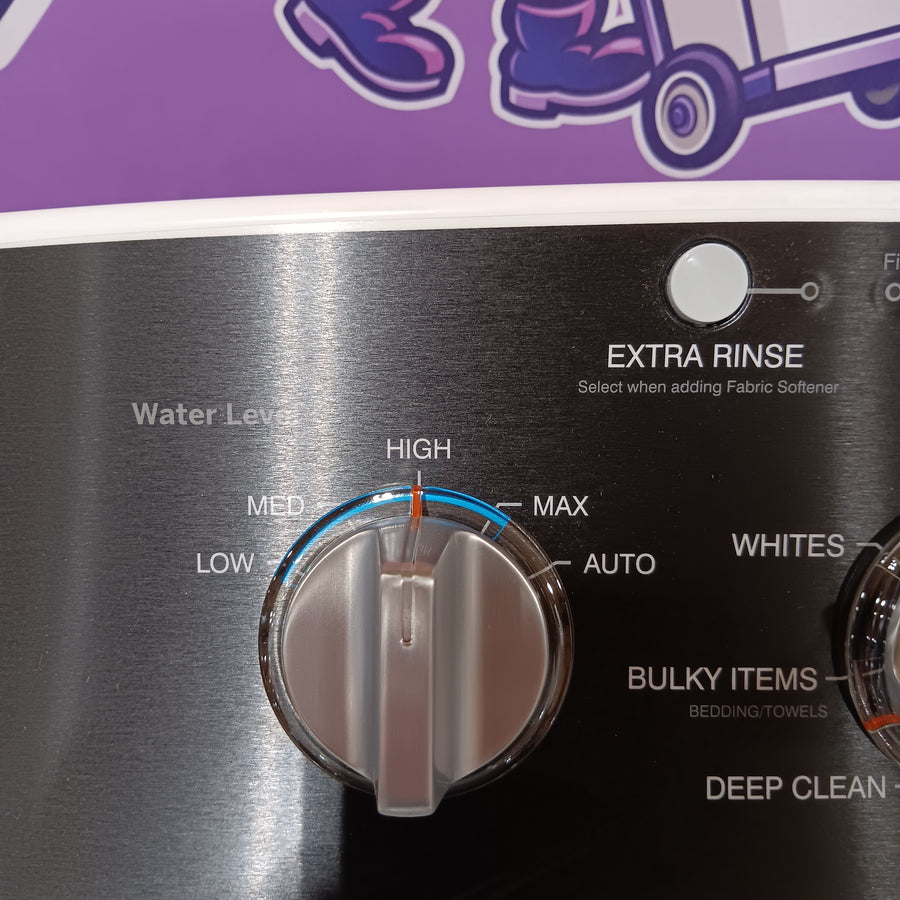 GE Commercial Quality 4.3 cu. ft. Capacity Washer with Stainless Steel Basket with Deep Clean GE9869 - GTW525ACWWB - New in Box