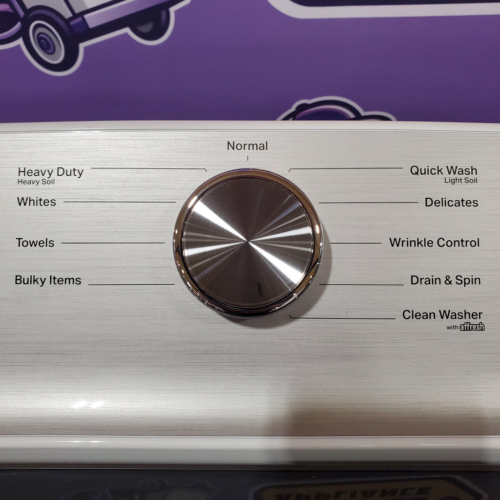 Pictures of Maytag Top Load 4.8 cu ft Washer with Deep Fill and Slow-Close Glass Lid 30131SD42 - MVW6200KW - Scratch & Dent (Minor) - Neu Appliance Outlet - Discount Appliance Outlet in Austin, Tx