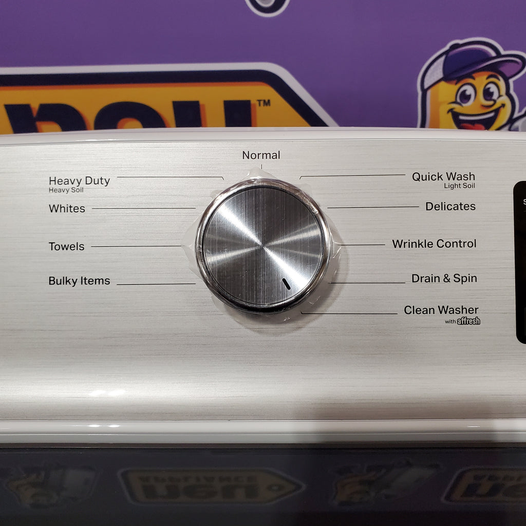 Pictures of Maytag Top Load 4.8 cu ft Washer with Deep Fill and Slow-Close Glass Lid 30131SD43 - MVW6200KW - Scratch & Dent (Minor) - Neu Appliance Outlet - Discount Appliance Outlet in Austin, Tx