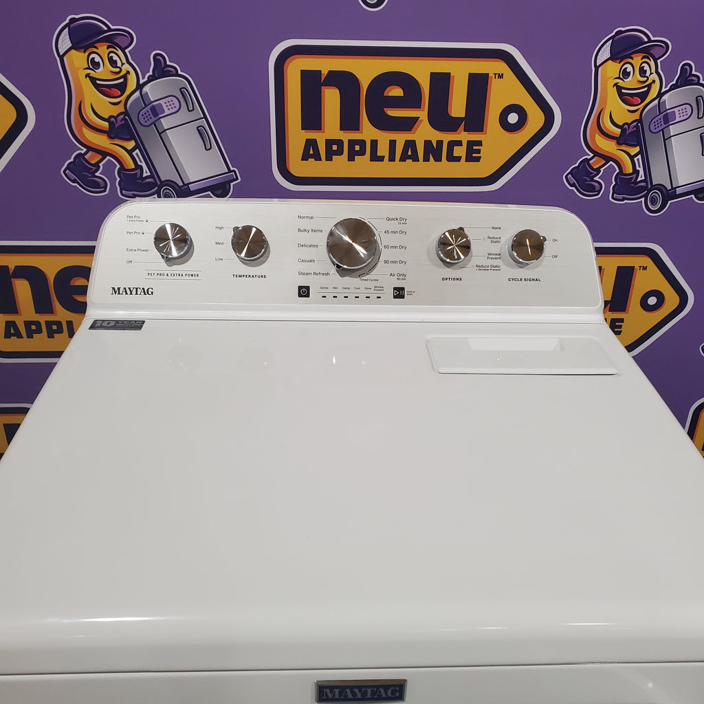 Pictures of Maytag 7.0 Cu Ft. Load Electric Dryer with Extra Power and Pet Pro Option 6SD38 - MED5605RW - Scratch & Dent (Minor) - Neu Appliance Outlet - Discount Appliance Outlet in Austin, Tx