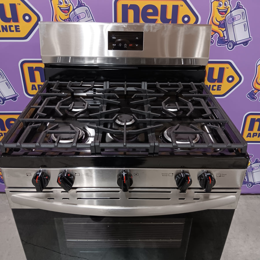 Frigidaire 5 Burner Gas Range with Even Baking Technology in Stainless Steel 20531SD462 - FCRG3052BS - Open Box