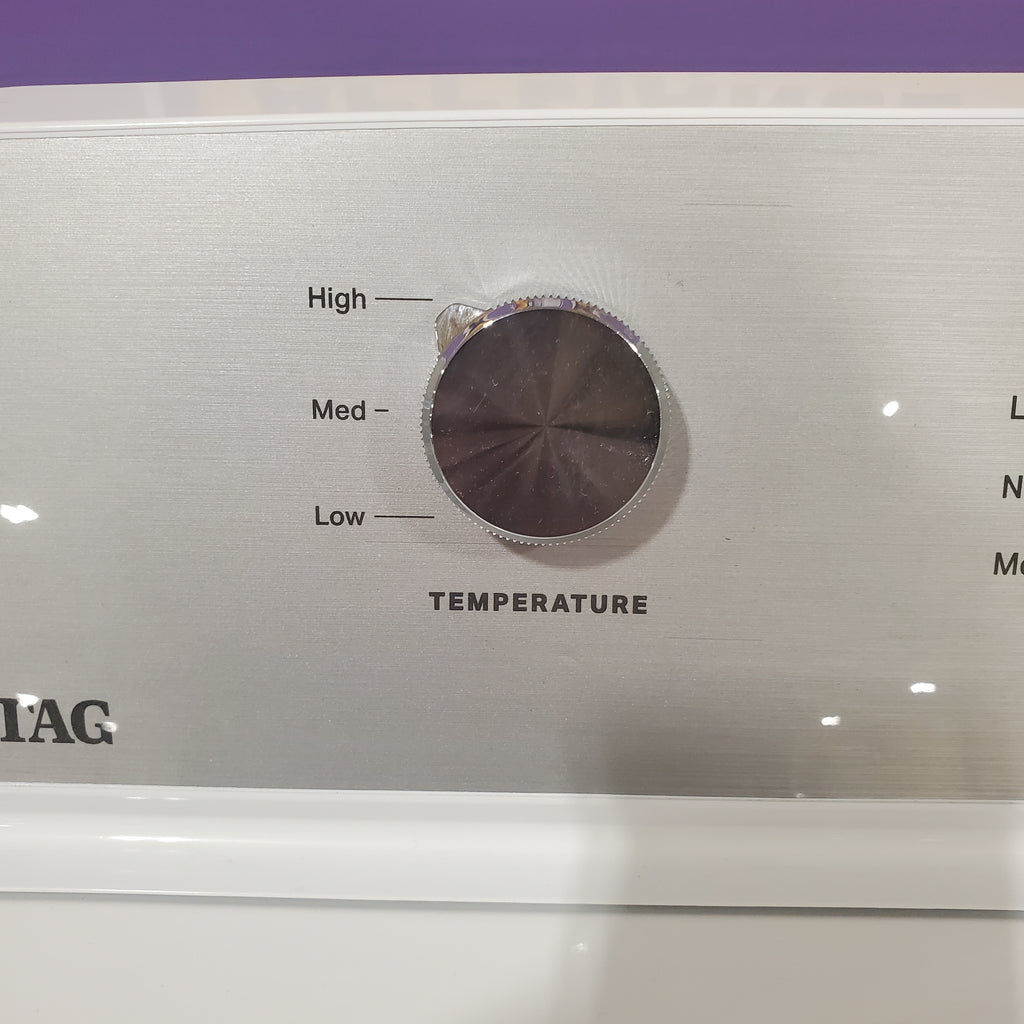 Pictures of Maytag Top Load 4.7 cu. ft. Agitator Washer with Extra Power and Deep Fill Option MVW5435PW and Gas Wrinkle Prevent 7.0 cu. ft Dryer with End of Cycle Signal MGD4500MW - Neu Appliance Outlet - Discount Appliance Outlet in Austin, Tx