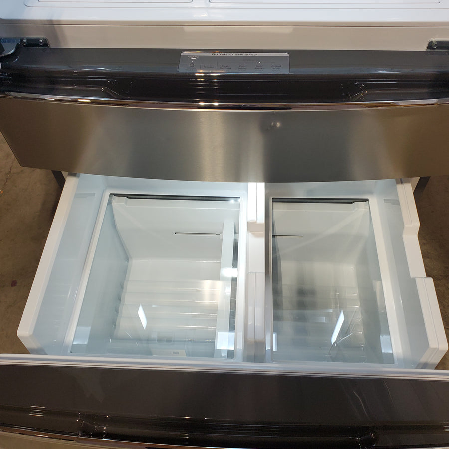 Frigidaire Gallery 26 Cu. Ft. Standard-Depth 4-Door French Door Refrigerator in Fingerprint Resistant Stainless Steel GRMS2773AF - Scratch & Dent (Moderate)