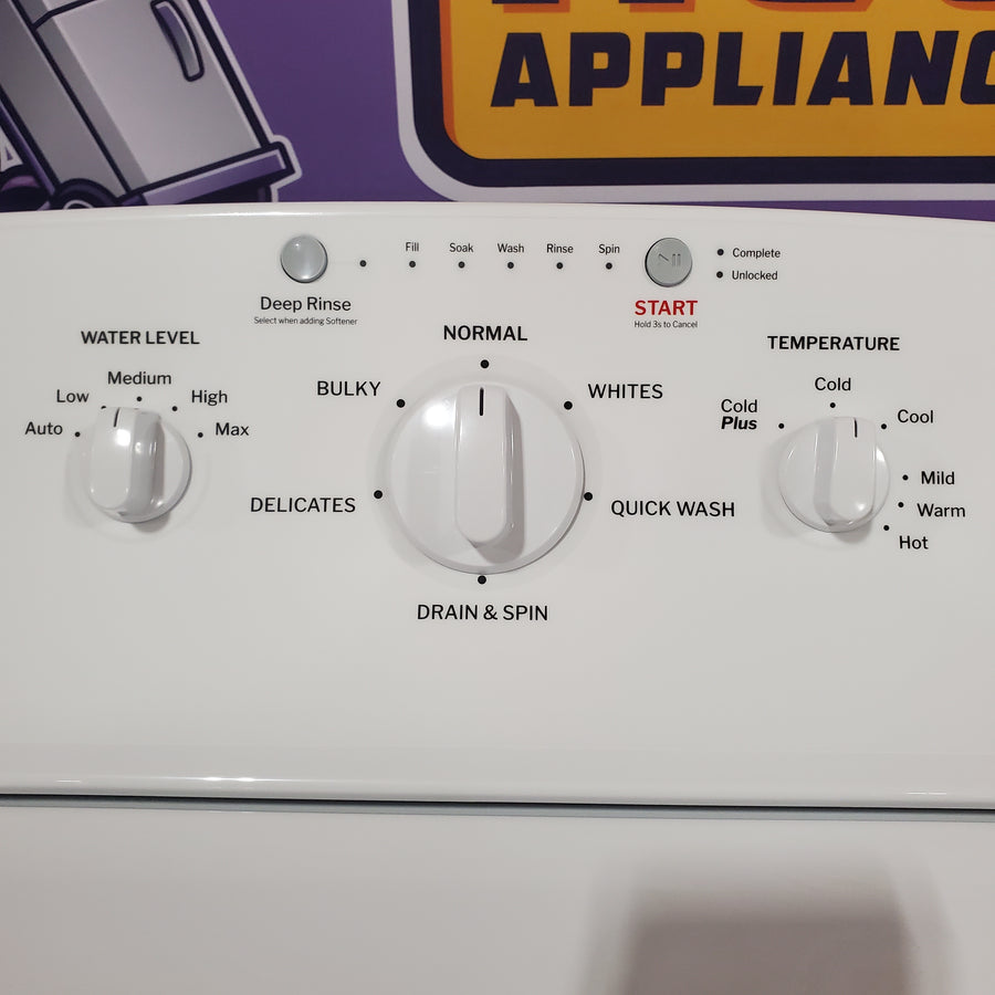 Hotpoint® 4.0 cu. ft. Capacity Washer with Cold Plus and Water Level Control 251313SD1068 - HTW265ASWWW - Scratch & Dent (Minor)