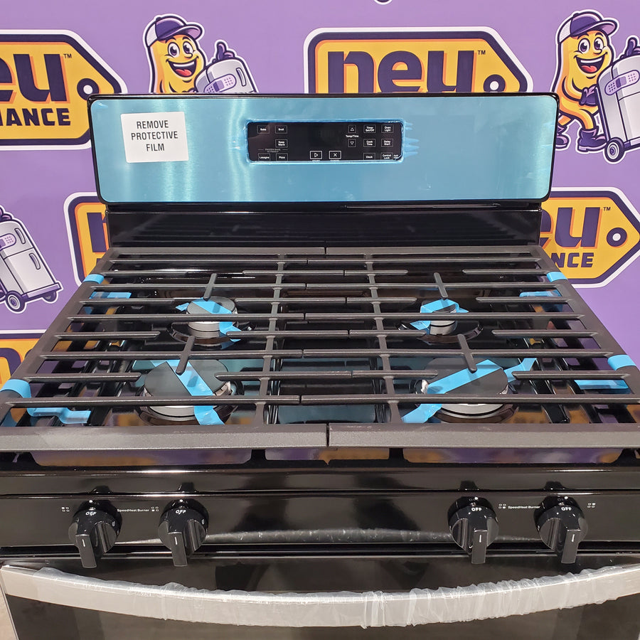 Whirlpool 5.1 Cu. Ft. Freestanding Gas Range with Broiler Drawer and Two Speed Heat Burners in Stainless Steel 251315SD1155 - WFG320M0MS - Open Box
