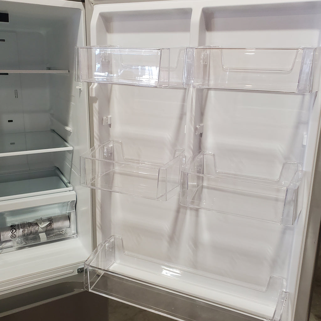 Vissani 18.7 cu. ft. Bottom Freezer Refrigerator in Stainless Steel 25138SD758 - MDBF18SS - Scratch & Dent (Moderate)