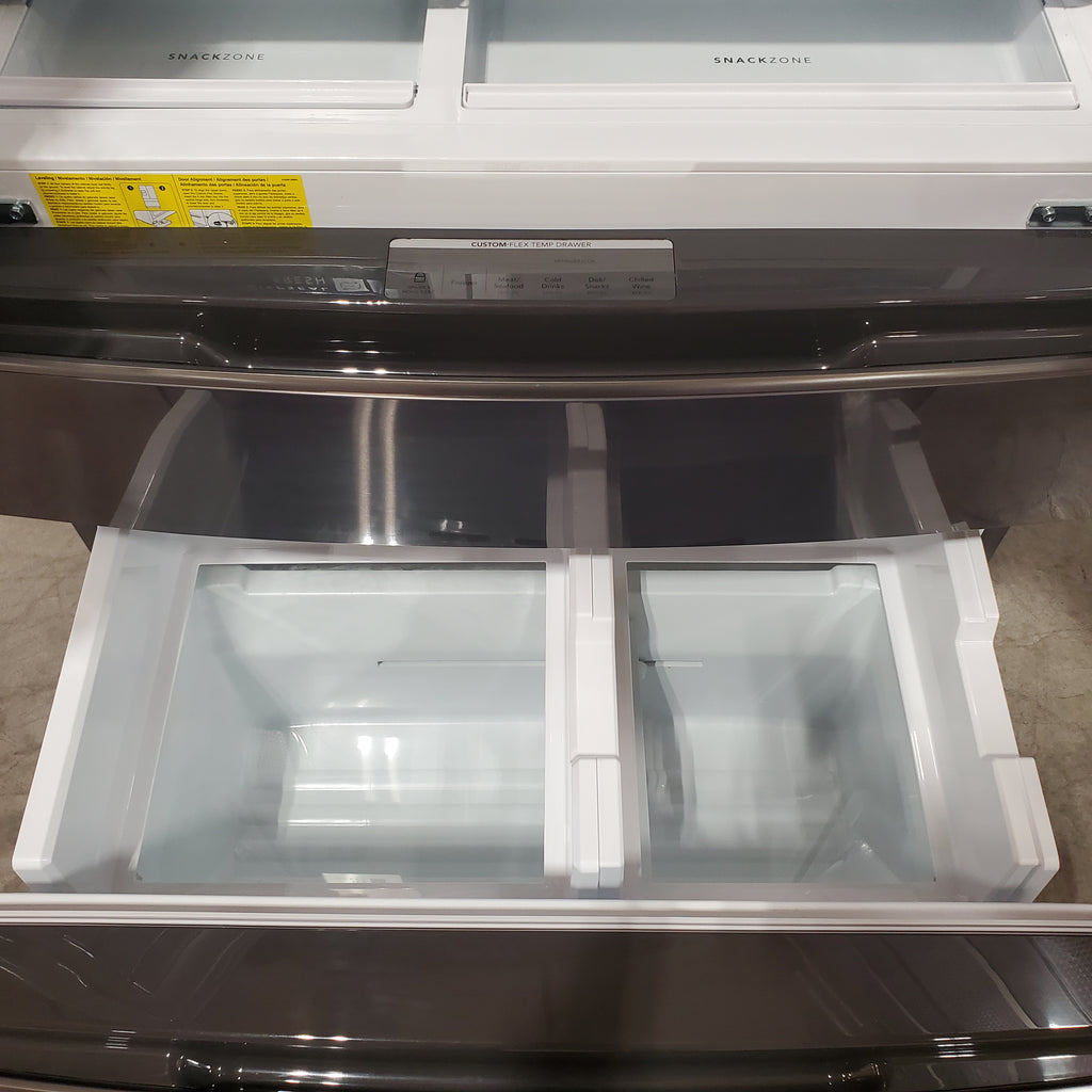 Pictures of Frigidaire Gallery 22 Cu. Ft. Counter-Depth 4-Door French Door Refrigerator 20232SD587 - GRMC2273CD - Scratch & Dent (Major) - Neu Appliance Outlet - Discount Appliance Outlet in Austin, Tx