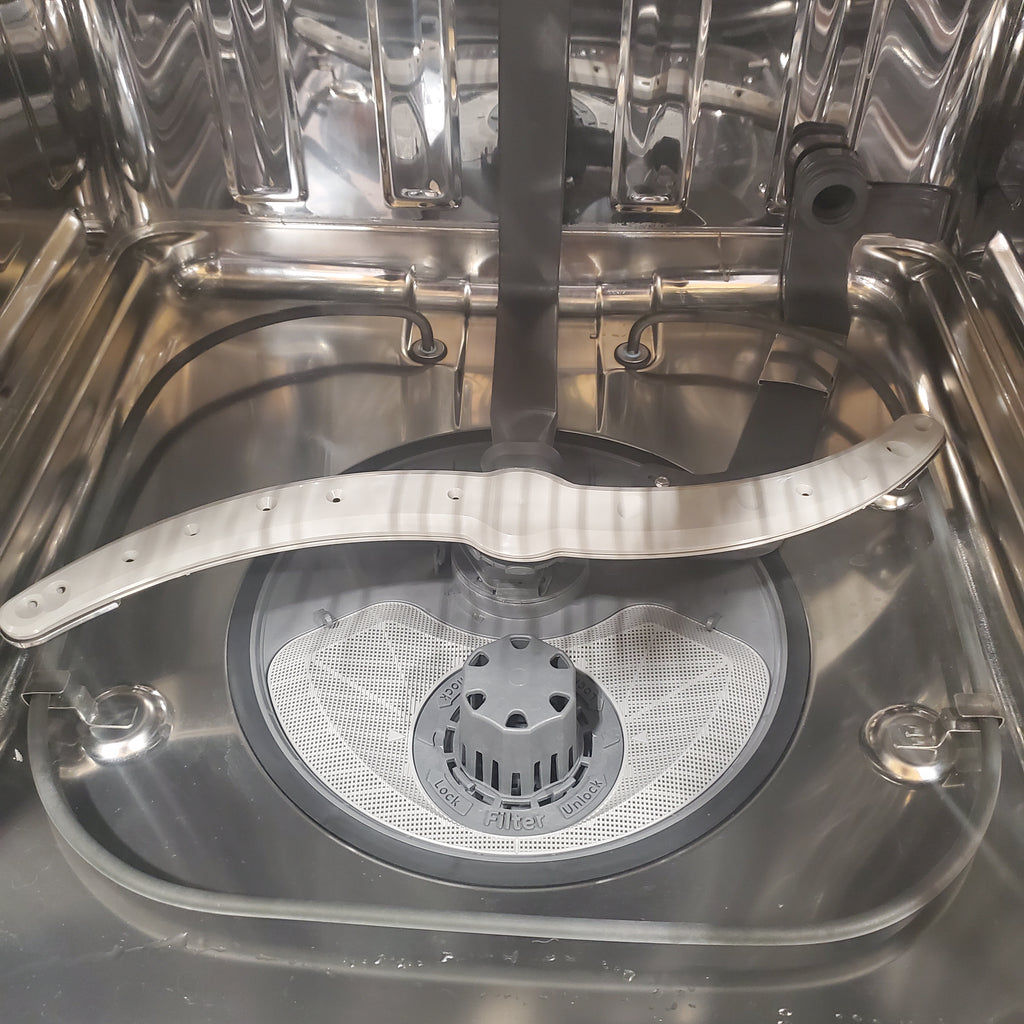 Pictures of GE Fingerprint Resistant Stainless Steel Energy Star Top Control Dishwasher with Stainless Steel Interior and Sanitize Cycle GDP670SYVFS - Open Box - Neu Appliance Outlet - Discount Appliance Outlet in Austin, Tx
