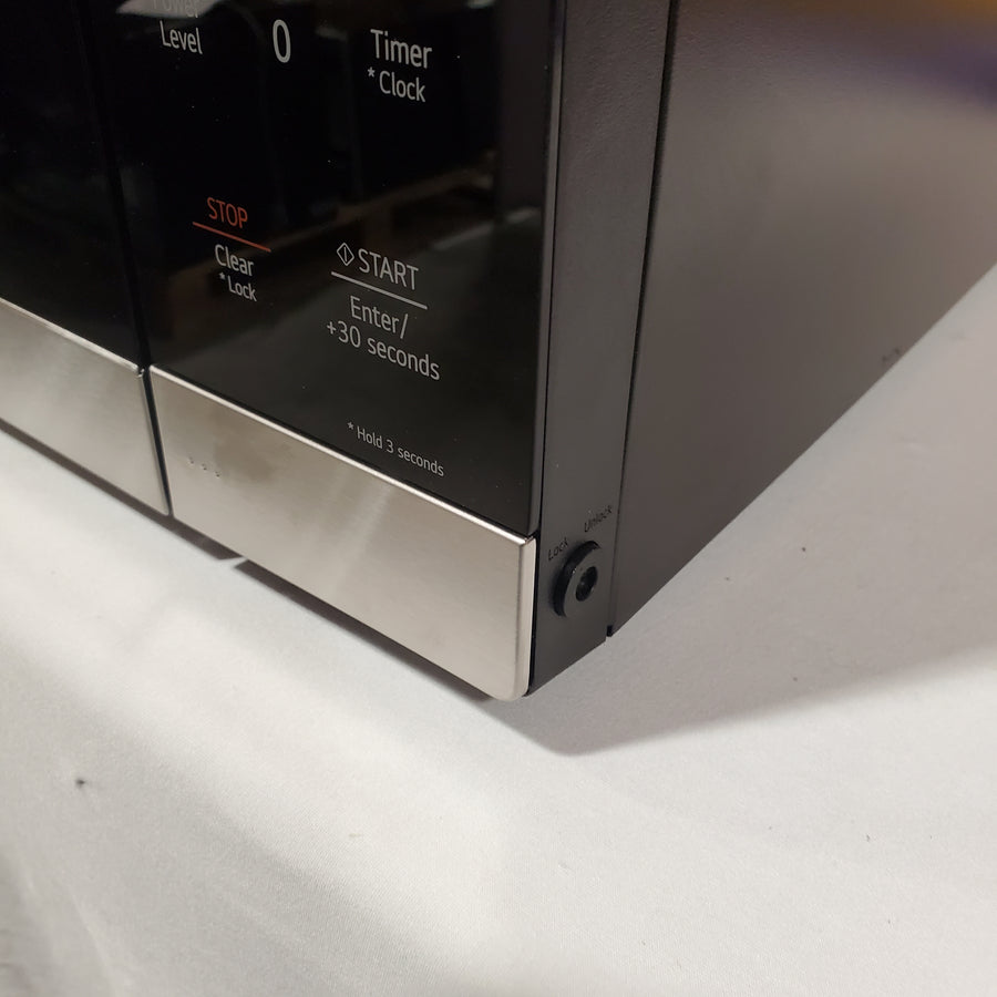 LG 2-cu ft 1200 -Watt Inverter Technology Countertop Microwave in Stainless Steel MSER2090S - Open Box