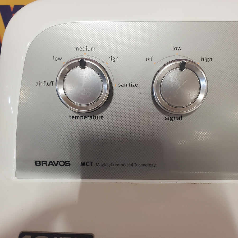 Maytag Extra Large Vented Electric Dryer in White MEDX655DW - Certified Refurbished