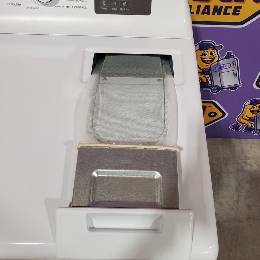 Whirlpool 7.0 cu. ft. Electric Dryer with Adaptive Dry and Wrinkle Shield™ Option 22137SD375 - WED4307SW - Scratch & Dent (Minor)