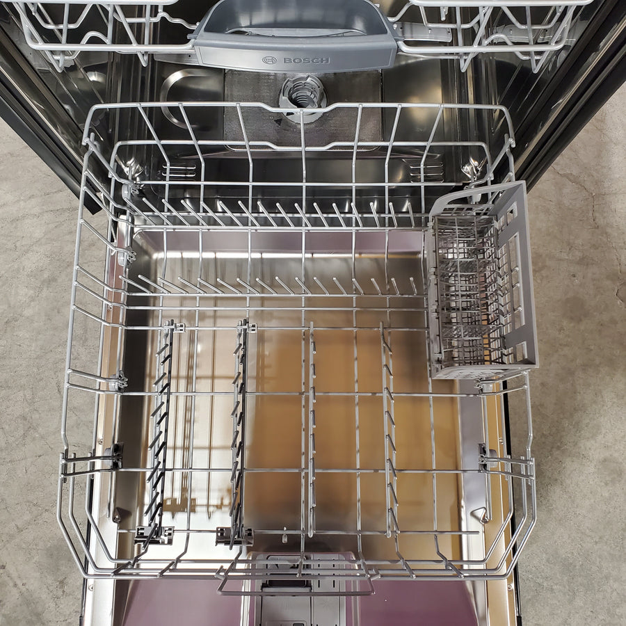 Bosch Black 300 Series Dishwasher with 3rd Rack and Wi-Fi Enabled Home Connect 251315SD1140 - SHE53C86N - Scratch & Dent (Moderate)