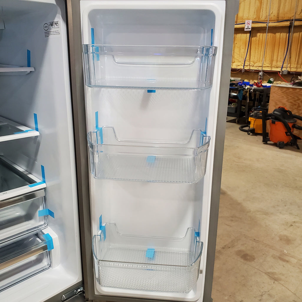 Hisense 26.6 cu. ft. French Door Refrigerator in Fingerprint Resistant Stainless Steel 5SD196 - HRF266N6CSE1 - Scratch & Dent (Minor)