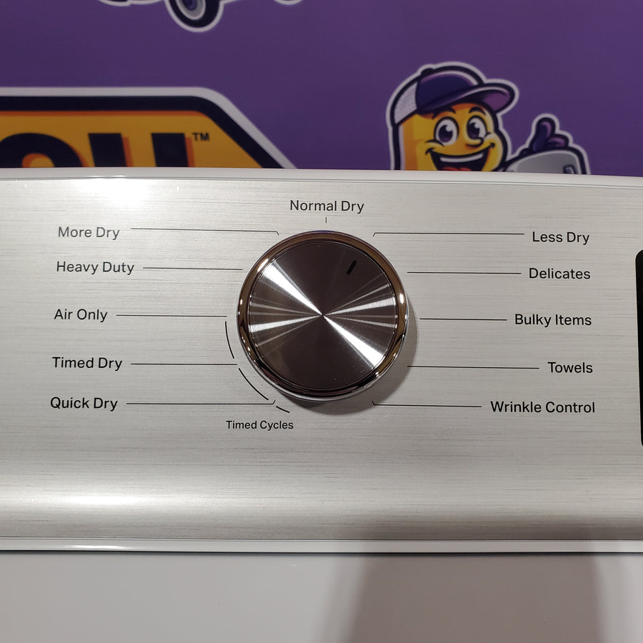 Maytag Top Load 4.8 cu ft Washer with Deep Fill and Slow-Close Glass Lid MVW6200KW - Scratch & Dent (Moderate) and Maytag 7.0 cu ft Electric Dryer with Moisture Sensing and Quick Dry Cycle T8713 - MED6200KW - Scratch & Dent (Minor)