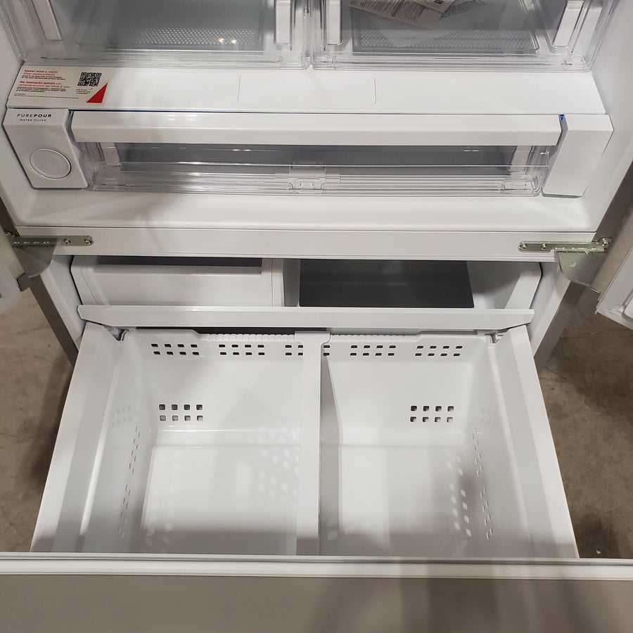 Frigidaire 29 Cu. Ft. Standard-Depth French Door Refrigerator in Stainless Steel 20SD017 - FRFN2813AF - Scratch & Dent (Minor)