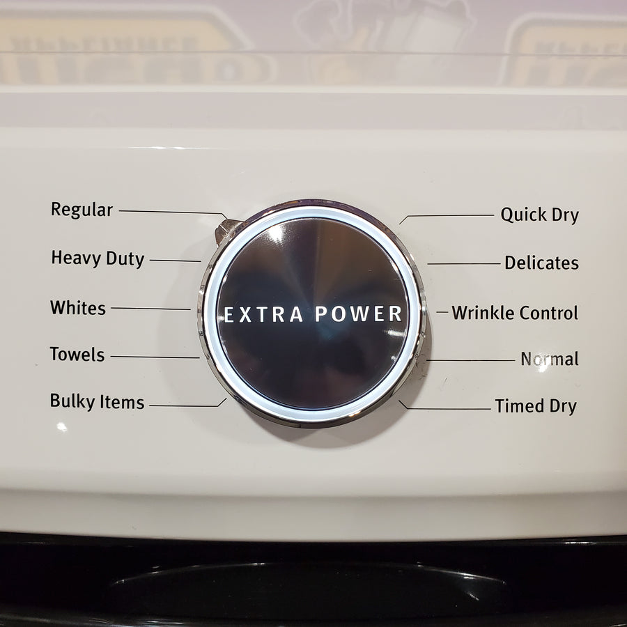 Maytag Stackable 7.3 cu. ft. Front Load Steam Gas Dryer with Extra Power and Quick Dry Cycle 31133SD162 - MGD6630HW - Scratch & Dent (Moderate)