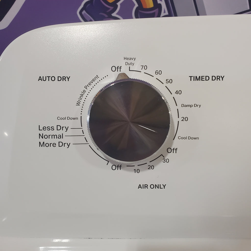 Pictures of Maytag Top Load 3.8 cu. ft. Washer with Deep Fill and Quick Wash Cycle MVW4005SW and Top Load Electric Wrinkle Prevent 7.0 cu. ft. Dryer with Auto Dry MED4005SW - Scratch & Dent - (Minor) - Neu Appliance Outlet - Discount Appliance Outlet in Austin, Tx