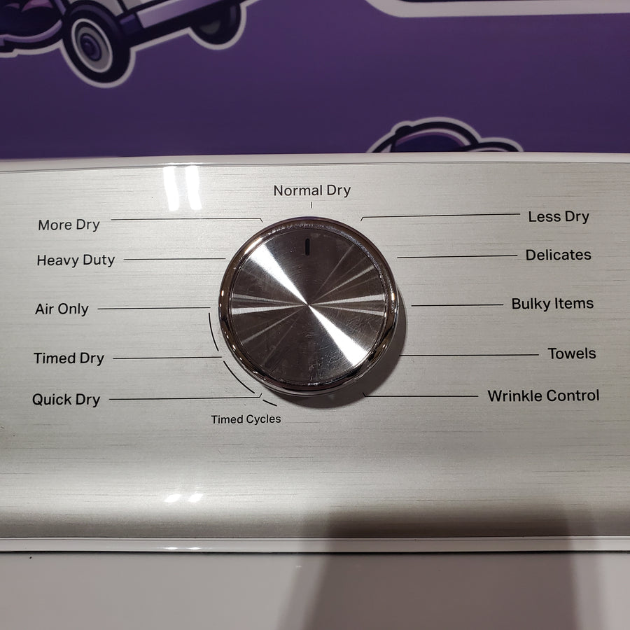 Maytag Top Load 4.8 cu ft Washer with Deep Fill and Slow-Close Glass Lid MVW6200KW - Scratch & Dent (Minor) and Maytag 7.0 cu ft Electric Dryer with Moisture Sensing and Quick Dry Cycle 16230 - MED6200KW - Open Box