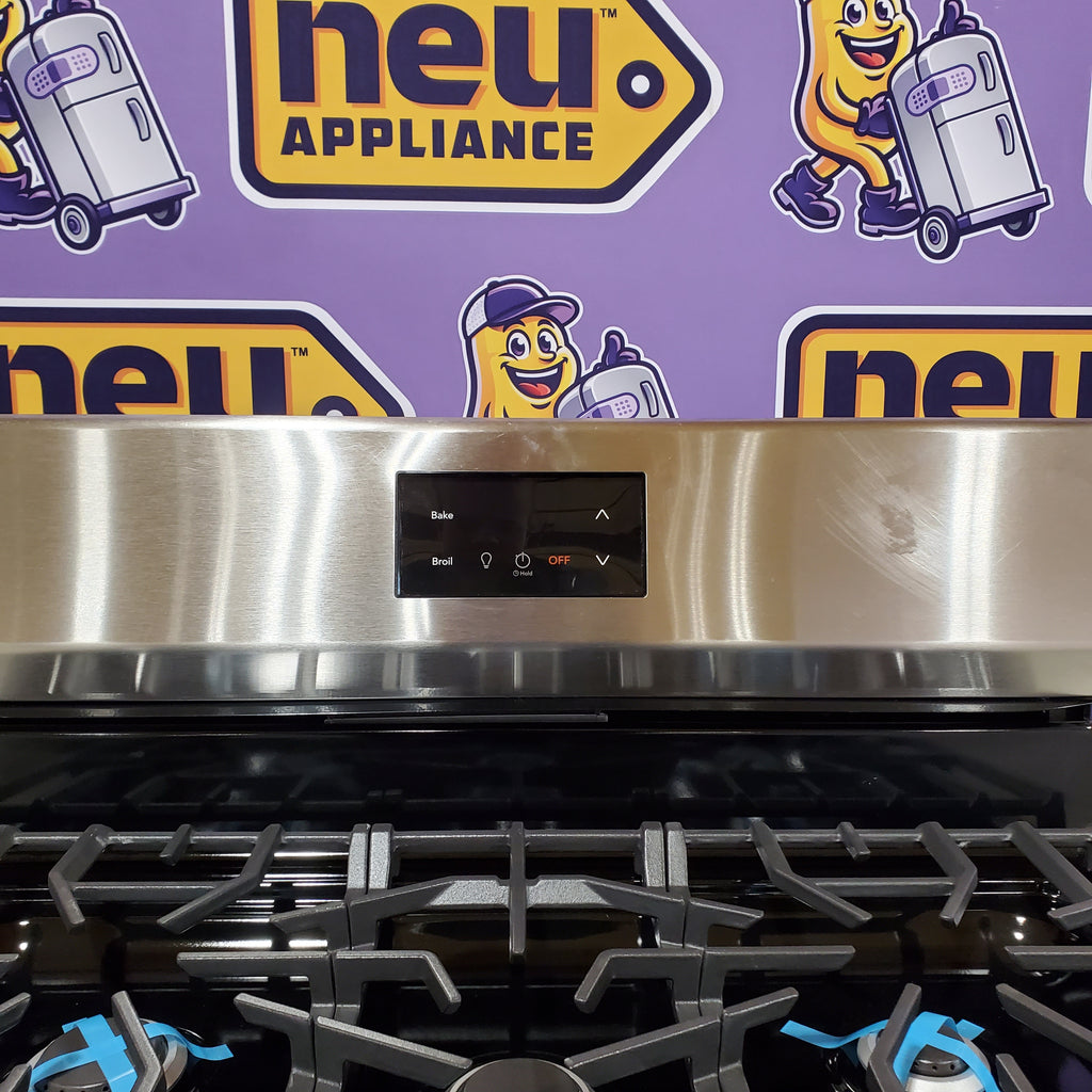 Pictures of Frigidaire 5 Burner Gas Range with Even Baking Technology in Stainless Steel 20SD57 - FCRG3052BS - Scratch & Dent (Minor) - Neu Appliance Outlet - Discount Appliance Outlet in Austin, Tx