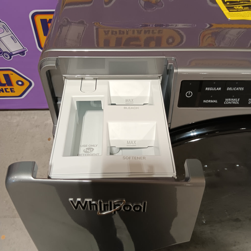 Pictures of Whirlpool 5.0 Cu. Ft. Front Load Washer with Quick Wash Cycle WFW6605MC - Scratch & Dent (Minor) - Neu Appliance Outlet - Discount Appliance Outlet in Austin, Tx