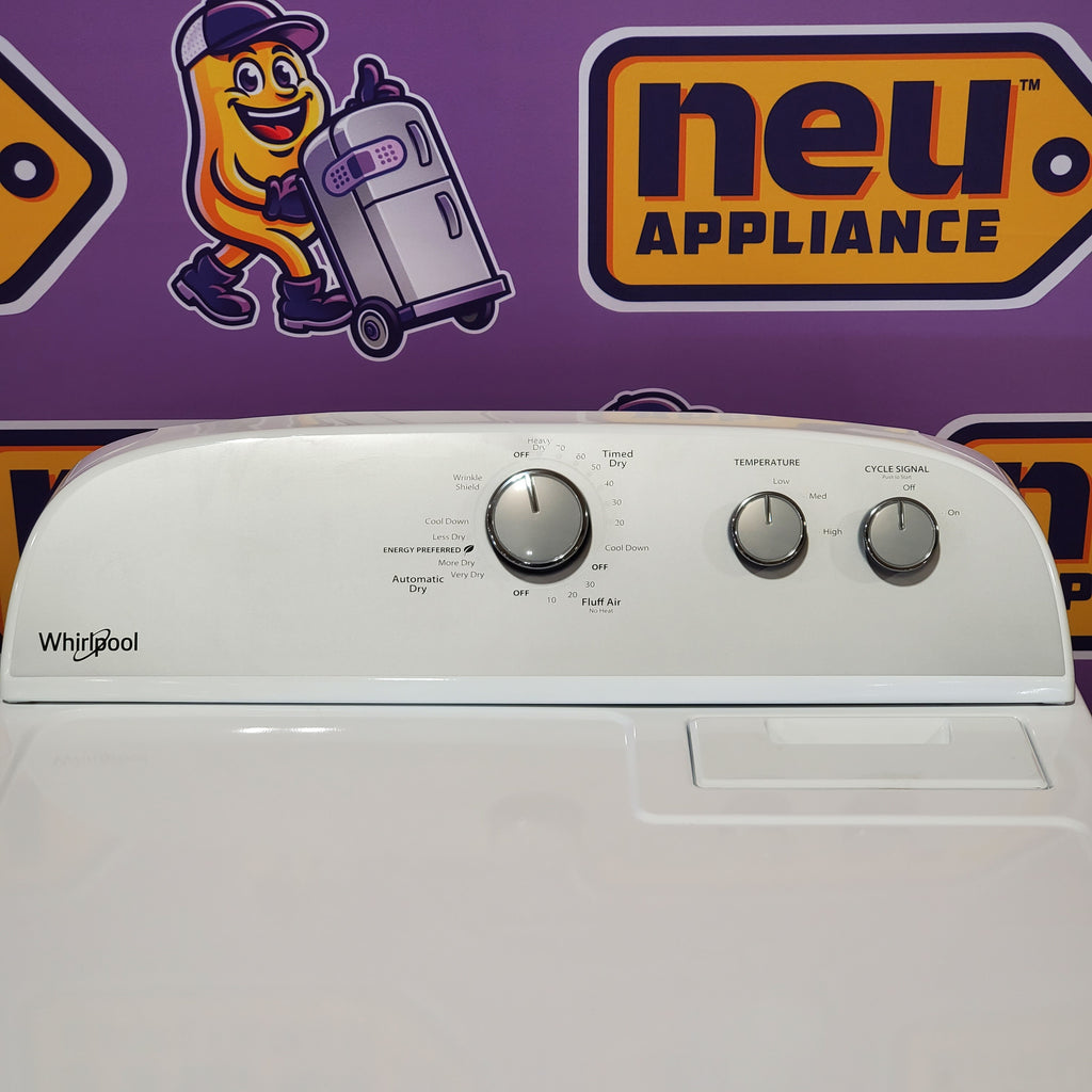 Whirlpool Top Load 3.5 Cu. Ft. Washer with Deep Water Wash Option WTW4816FW - Open Box and Whirlpool Vented 7.0 Cu. Ft. Electric Dryer 16055 - WED4815EW - Open Box