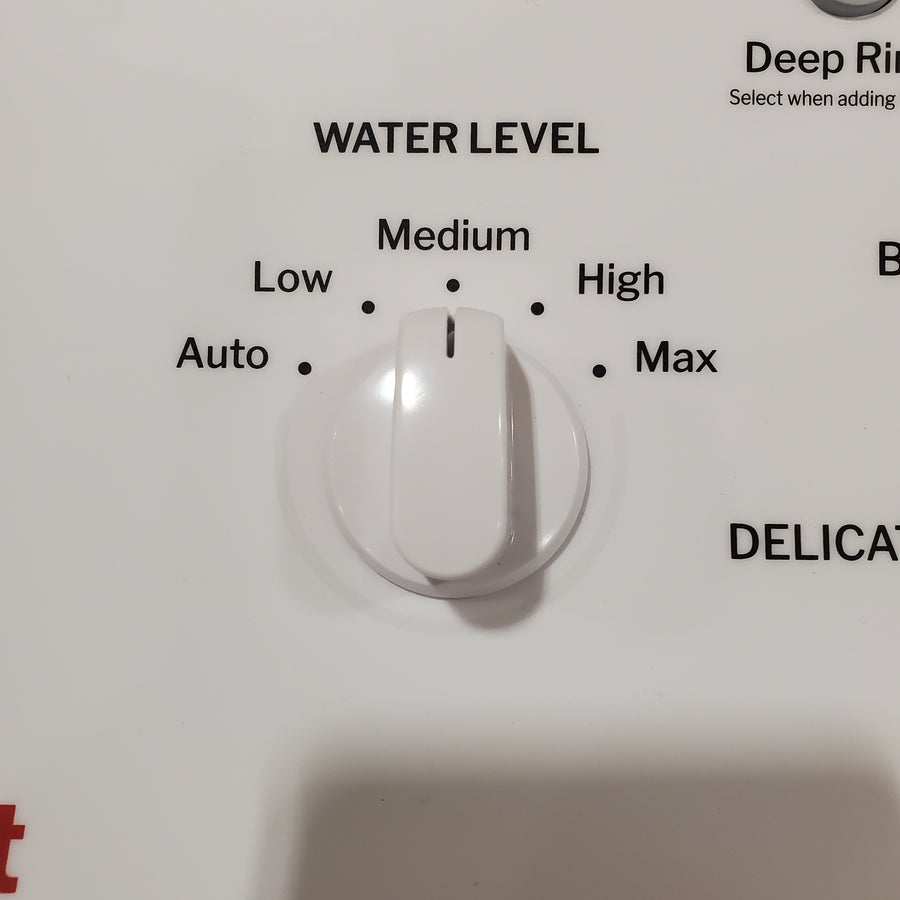 Hotpoint® 4.0 cu. ft. Capacity Washer with Cold Plus and Water Level Control HTW265ASWWW - Scratch & Dent (Major) and Hotpoint 6.2 cu. ft. Capacity Electric Dryer with Up To 120 ft. Venting and Shallow Depth 16177 - HTX26EASWWW - Scratch & Dent (Minor)