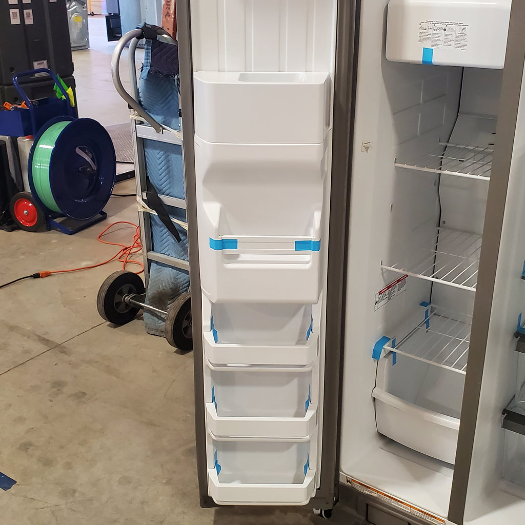 Pictures of Whirlpool 24.6 cu. ft. Side By Side Refrigerator With Ice Maker in Stainless Steel WRS315SDHM - Scratch & Dent (Minor) - Neu Appliance Outlet - Discount Appliance Outlet in Austin, Tx