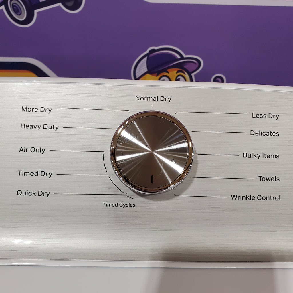 Pictures of Maytag Top Load 4.8 cu ft Washer with Deep Fill and Slow-Close Glass Lid MVW6200KW - Scratch & Dent (Minor) and Maytag 7.0 cu ft Electric Dryer with Moisture Sensing and Quick Dry Cycle 16164 - MED6200KW - Open Box - Neu Appliance Outlet - Discount Appliance Outlet in Austin, Tx