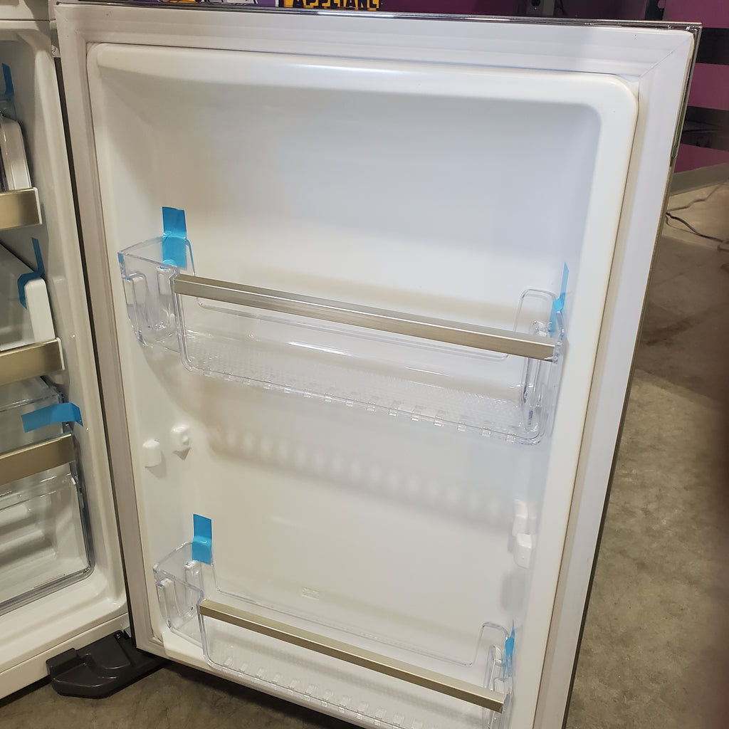 Pictures of Frigidaire Gallery 22 Cu. Ft. Counter-Depth 4-Door Energy Star Certified Refrigerator in Smudge-Proof Stainless Steel GRQC2255BF - Scratch & Dent (Minor) - Neu Appliance Outlet - Discount Appliance Outlet in Austin, Tx