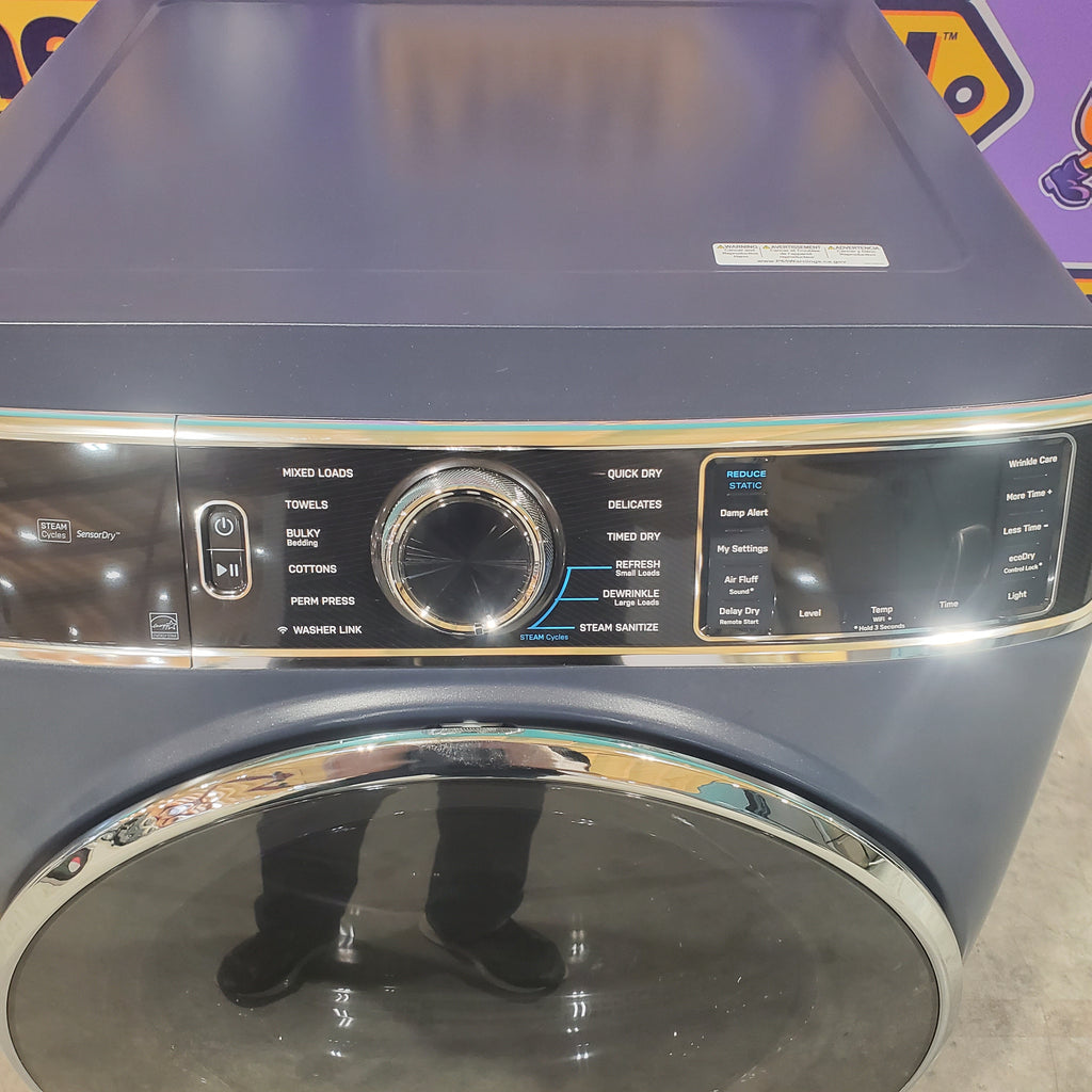 Pictures of GE Profile Smart Front Load Electric 7.8 Cu. Ft. Capacity Dryer with Steam and Sanitize Cycle PFD87ESPVRS - Open Box - Neu Appliance Outlet - Discount Appliance Outlet in Austin, Tx