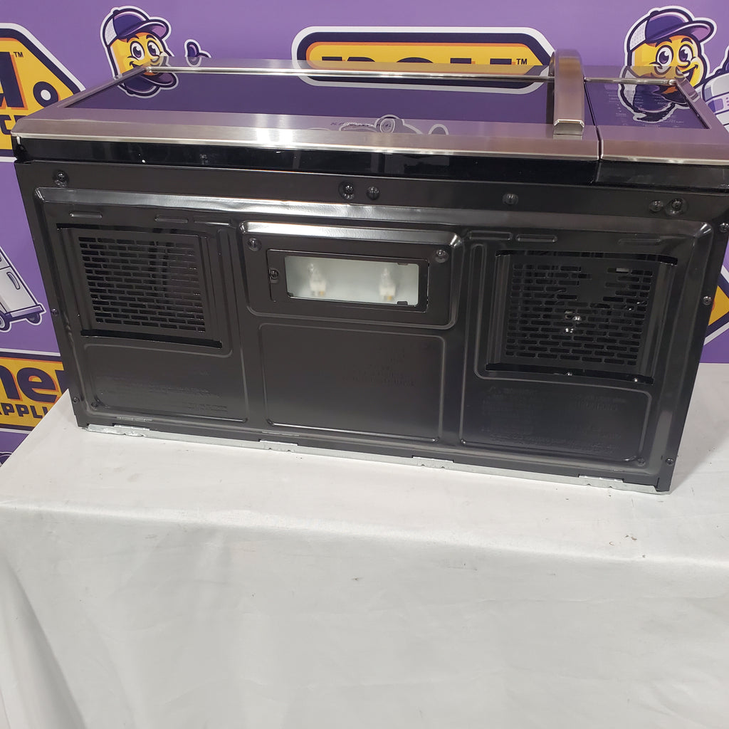 Pictures of Samsung 1.9 cu. ft. Over-the-Range Microwave with Sensor Cooking in Stainless Steel 17SD214 - ME19R7041FS - Open Box - Neu Appliance Outlet - Discount Appliance Outlet in Austin, Tx