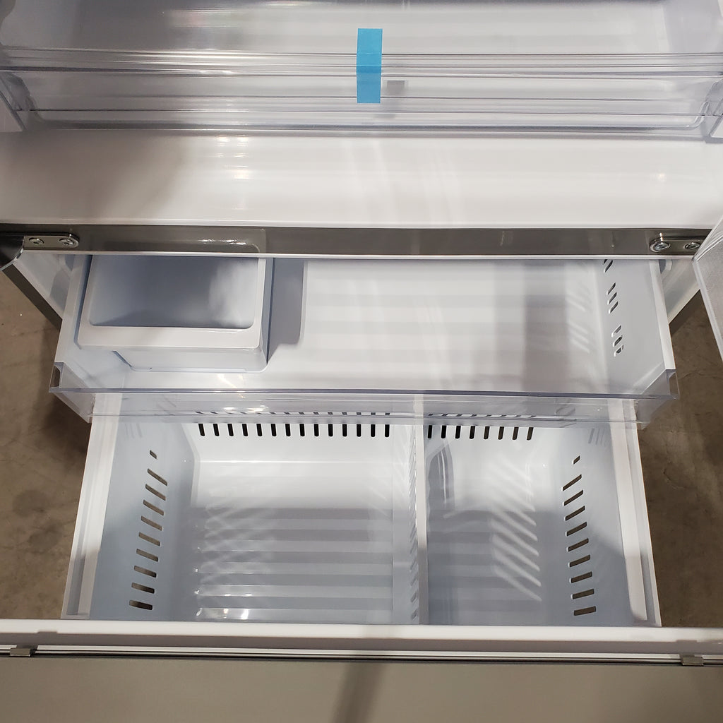 Pictures of LG 26 cu ft ENERGY STAR Counter-Depth Smart French Door Refrigerator in Fingerprint Resistant Stainless Steel with Dual Ice Maker 251312SD974 - LRFXC2606S - Scratch & Dent (Minor) - Neu Appliance Outlet - Discount Appliance Outlet in Austin, Tx