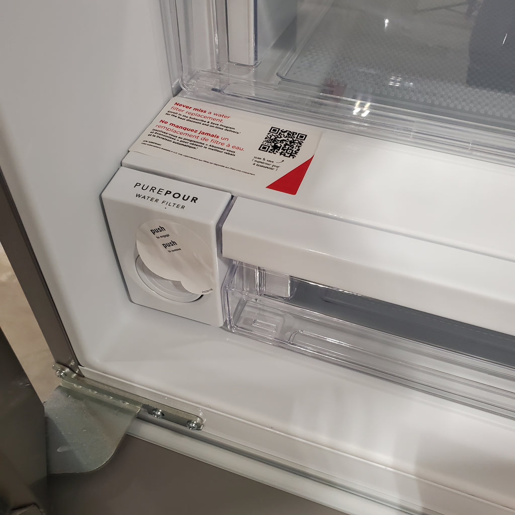 Frigidaire 28 Cu. Ft. Standard-Depth French Door Refrigerator in Stainless Steel FRFS2823AF - Scratch & Dent (Moderate)