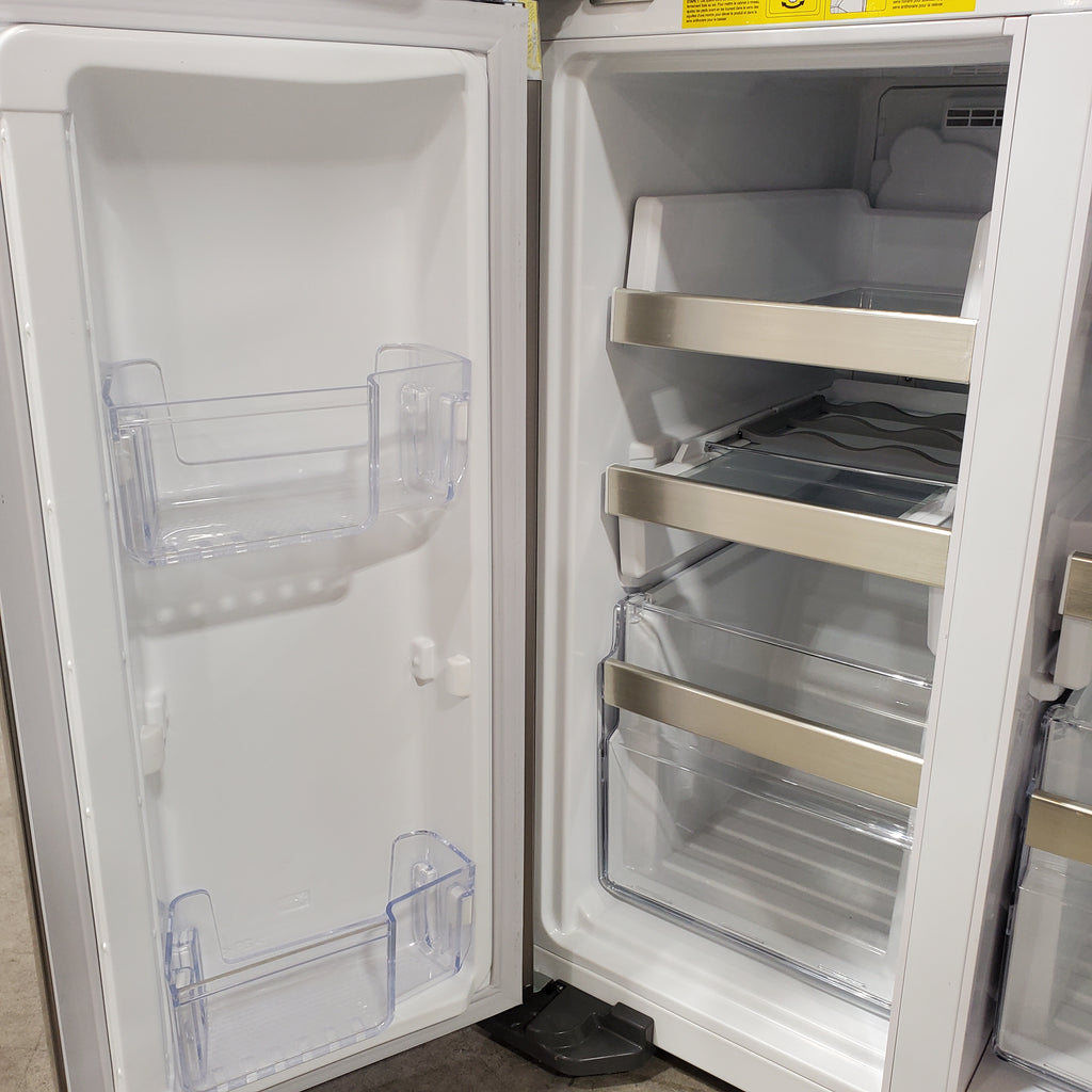 Frigidaire Gallery 22 Cu. Ft. Counter-Depth 4-Door Energy Star Certified Refrigerator in Smudge-Proof Stainless Steel 4SD246 - GRQC2255BF - Scratch & Dent (Minor)